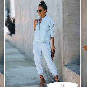 Vici chambray jacket